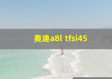 奥迪a8l tfsi45